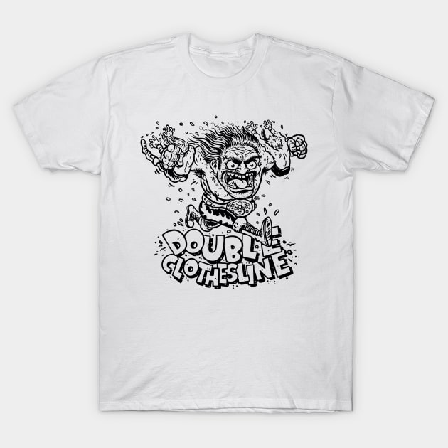 Double Clothesline T-Shirt by itsbillmain